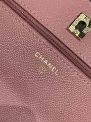 Uubags Chanel Small 25C Top Handle Bag in Pink 17x19.5x5cm - 3