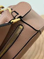 Uubags Loewe Mini Puzzle bag soft old rose grained calfskin 24x16x10cm - 5