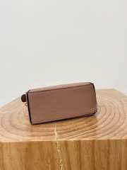 Uubags Loewe Mini Puzzle bag soft old rose grained calfskin 24x16x10cm - 4