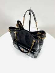 Uubags YSL Niki small shopping bag in black vintage calfskin 25x30x8cm - 6