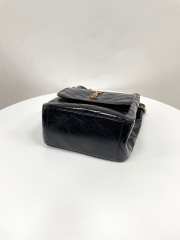 Uubags YSL Niki small shopping bag in black vintage calfskin 25x30x8cm - 3
