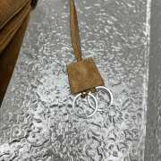 Uubags Balenciaga Rodeo handbag in large tan waxed suede calfskin and smooth calfskin, aged-silver hardware - 2