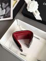 Uubags Chanel 19 Small Flap Wallet Lambskin Black 9.5x10.7x2.7cm - 3