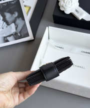 Uubags Chanel card holder in black caviar leather with gold hardware 10.4x7x2cm - 5