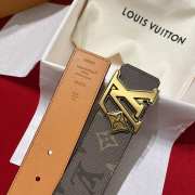 Uubags Louis Vuitton Initiales 4cm Reversible Belt Monogram Canvas 01 - 5