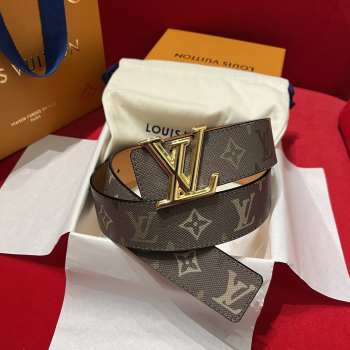 Uubags Louis Vuitton Initiales 4cm Reversible Belt Monogram Canvas 03