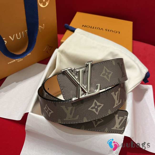 Uubags Louis Vuitton Initiales 4cm Reversible Belt Monogram Canvas 04 - 1