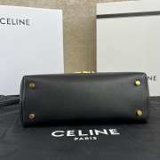 Uubags Celine Medium Nino Bag In Black Supple Grained Calfskin 25x17.5x10cm - 5