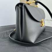 Uubags Celine Medium Nino Bag In Black Supple Grained Calfskin 25x17.5x10cm - 2