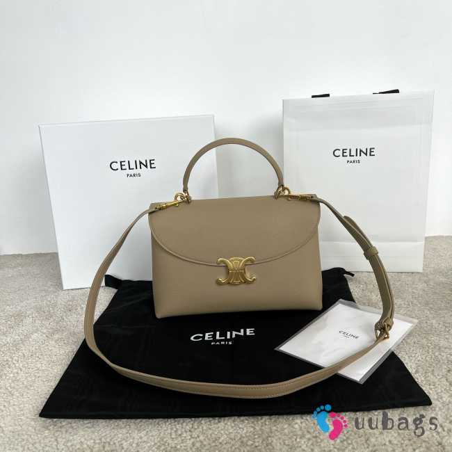 Uubags Celine Medium Nino Bag In Safari Supple Grained Calfskin 25x17.5x10cm - 1