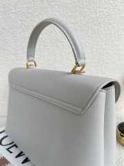Uubags Celine Medium Nino Bag In White Supple Grained Calfskin 25x17.5x10cm - 2