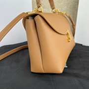 Uubags Celine Medium Nino Bag In Caramel Supple Grained Calfskin 25x17.5x10cm - 5