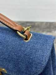 Uubags Celine Nino Teen Denim/Tan Bag 20.5x13x8cm - 5