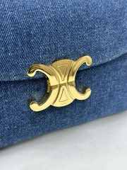 Uubags Celine Nino Teen Denim/Tan Bag 20.5x13x8cm - 4