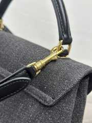 Uubags Celine Nino Teen Denim/Black Bag 20.5x13x8cm - 3