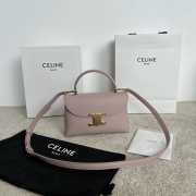 Uubags Celine Teen Nino Bag In Bleached Pink Smooth Satinated Calfskin 20.5x13x8cm - 1