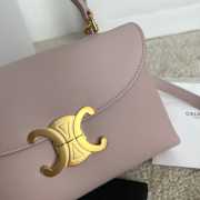 Uubags Celine Teen Nino Bag In Bleached Pink Smooth Satinated Calfskin 20.5x13x8cm - 5