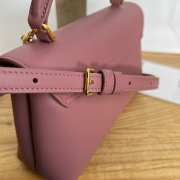 Uubags Celine Teen Nino Bag In Vintage Rose Smooth Satinated Calfskin 20.5x13x8cm - 6