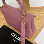 Uubags Celine Teen Nino Bag In Vintage Rose Smooth Satinated Calfskin 20.5x13x8cm - 4