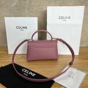 Uubags Celine Teen Nino Bag In Vintage Rose Smooth Satinated Calfskin 20.5x13x8cm - 2