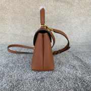 Uubags Celine Teen Nino Bag In Tan Smooth Satinated Calfskin 20.5x13x8cm - 4