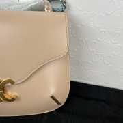 Uubags Celine Chain Besace Triomphe in Safari Shiny Calfskin 24.5 x17x4 cm - 2