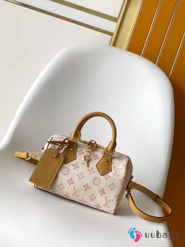 Uubags Louis Vuitton M27951 Speedy Bandoulière 20 Bag In Monogram Origine Lin 20.5x13.5x12cm - 1