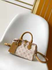 Uubags Louis Vuitton M27951 Speedy Bandoulière 20 Bag In Monogram Origine Lin 20.5x13.5x12cm - 1