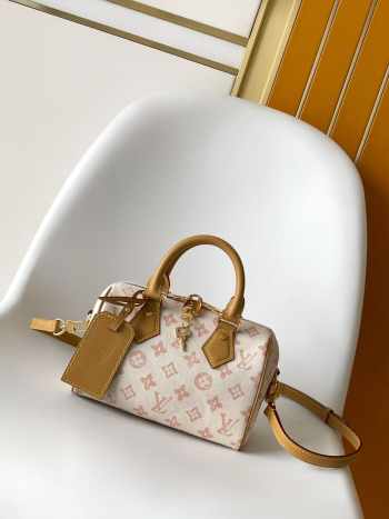 Uubags Louis Vuitton M27951 Speedy Bandoulière 20 Bag In Monogram Origine Lin 20.5x13.5x12cm