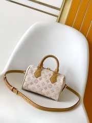 Uubags Louis Vuitton M27951 Speedy Bandoulière 20 Bag In Monogram Origine Lin 20.5x13.5x12cm - 4