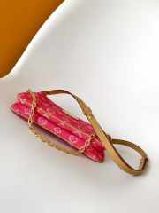 Uubags Louis Vuitton M27719 Pochette Liv Bag Monogram Origine Rose Ruban 24.5x13.5x6.5cm - 6