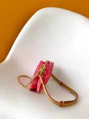 Uubags Louis Vuitton M27719 Pochette Liv Bag Monogram Origine Rose Ruban 24.5x13.5x6.5cm - 5
