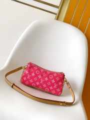 Uubags Louis Vuitton M27719 Pochette Liv Bag Monogram Origine Rose Ruban 24.5x13.5x6.5cm - 4
