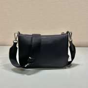 Uubags Prada 1BH168 Re-Edition 2005 Re-Nylon Mini Shoulder Bag with Detachable Pouch In Black - 5