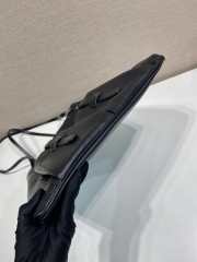 Uubags Prada 1BC293 large leather bag in black 34x35cm - 2