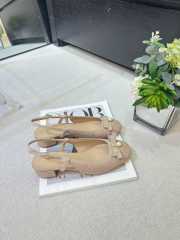 Uubags Dior Ballet Slingback Pump Nude Quilted Cannage Calfskin - 2