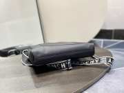 Uubags Givenchy Deep Green/Black Nylon and Leather Messenger Bag 26x22x3cm - 5