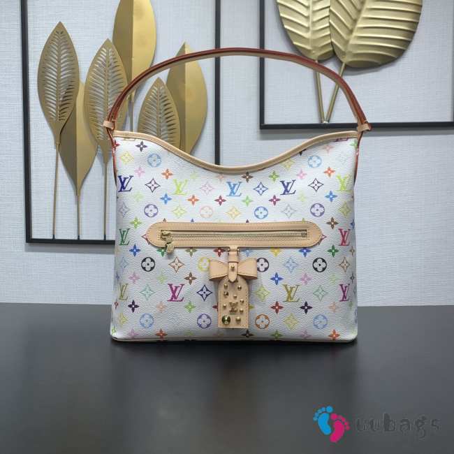 Uubags Louis Vuitton M27582 LV x TM Lineup Bag In Multiple Colors/White 34.5x26x13cm - 1