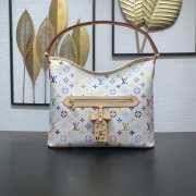 Uubags Louis Vuitton M27582 LV x TM Lineup Bag In Multiple Colors/White 34.5x26x13cm - 1