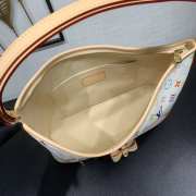 Uubags Louis Vuitton M27582 LV x TM Lineup Bag In Multiple Colors/White 34.5x26x13cm - 5