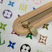 Uubags Louis Vuitton M27582 LV x TM Lineup Bag In Multiple Colors/White 34.5x26x13cm - 2