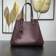 Uubags Louis Vuitton M25888 All In One MM Bag In Grenat Rouge Concerto 56.5x30.5x17cm - 3