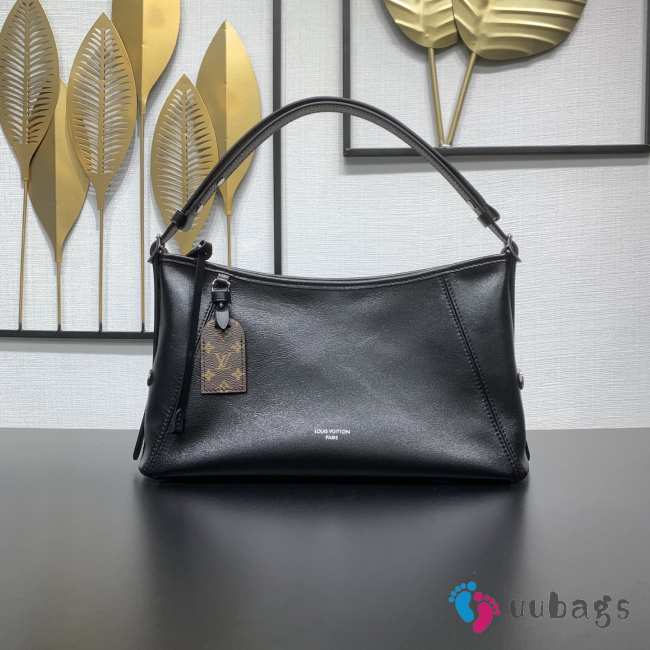 Uubags Louis Vuitton M28160 CarryAll East West Bag Black Sheepskin 36x19x10cm - 1