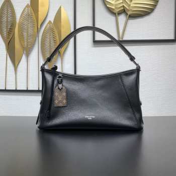 Uubags Louis Vuitton M28160 CarryAll East West Bag Black Sheepskin 36x19x10cm