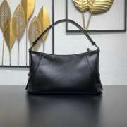 Uubags Louis Vuitton M28160 CarryAll East West Bag Black Sheepskin 36x19x10cm - 5