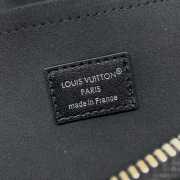 Uubags Louis Vuitton M28160 CarryAll East West Bag Black Sheepskin 36x19x10cm - 4