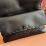 Uubags Gucci large shoulder bag with chain black GG leather 36x19.5x9.5cm - 4