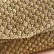 Uubags Gucci medium shoulder bag with chain brown GG leather 28x16x7cm - 3