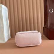 Uubags Gucci Vanity small top handle bag pink GG canvas 19x10x9cm - 4