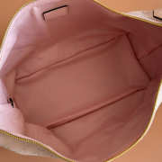 Uubags Gucci Vanity medium top handle bag pink GG canvas 27.5x13x14.5cm - 5